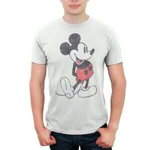 Disney Men's Mickey & Friends Retro Mickey Mouse Pose T-Shirt